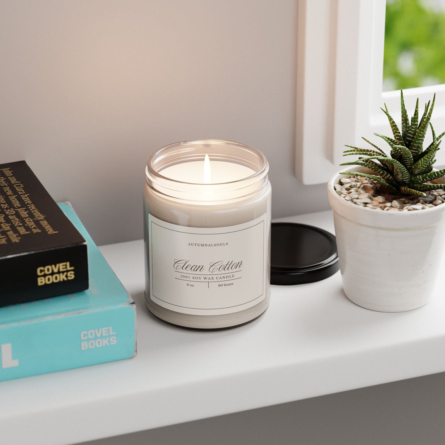 scented soy candle