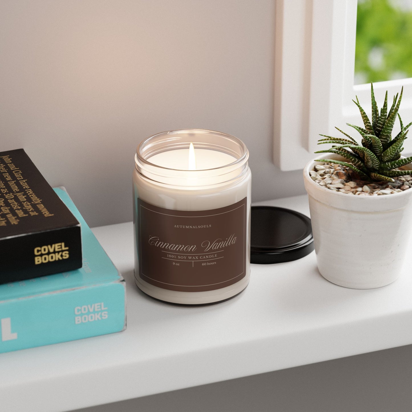 scented soy candle
