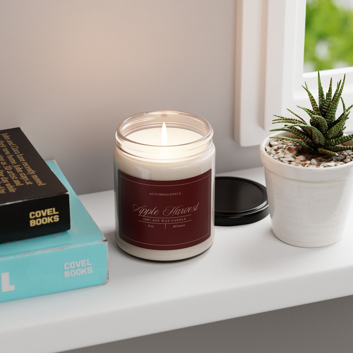 scented soy candle