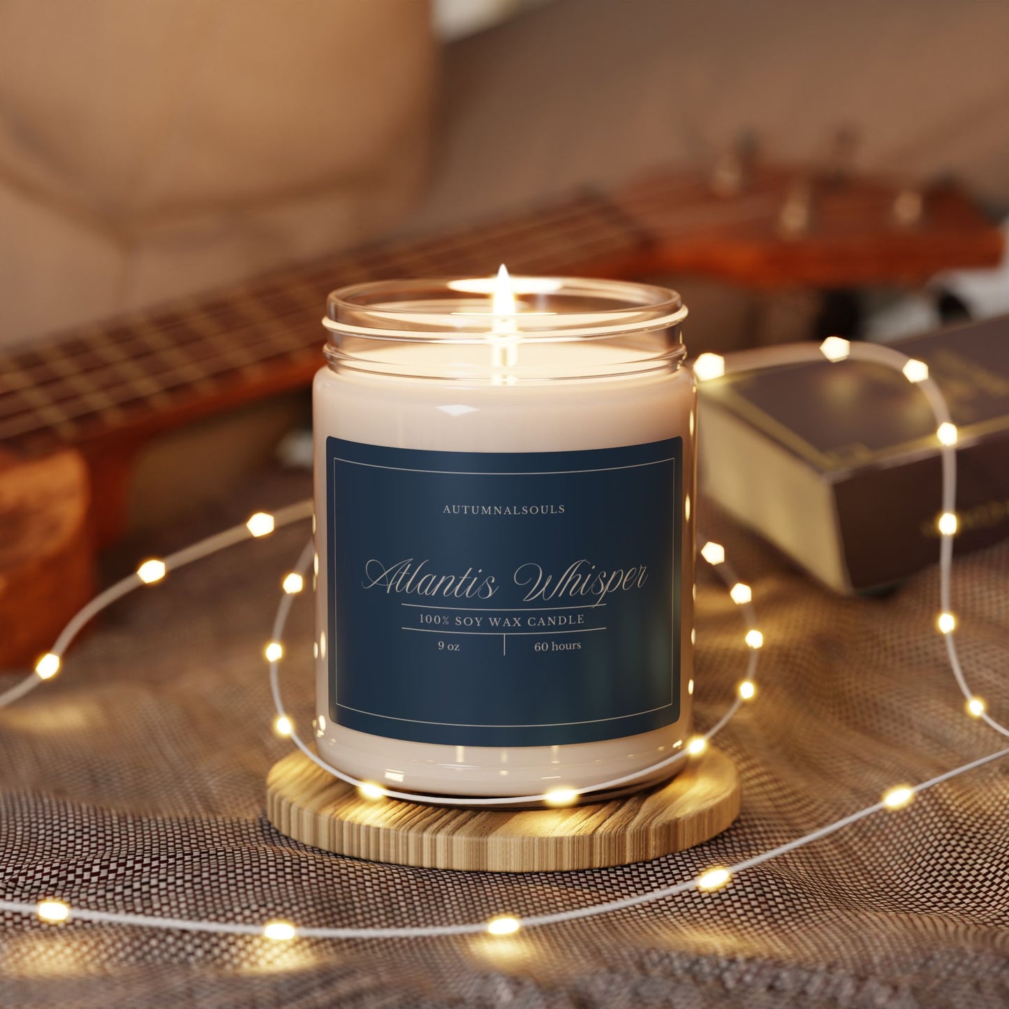 scented soy candle