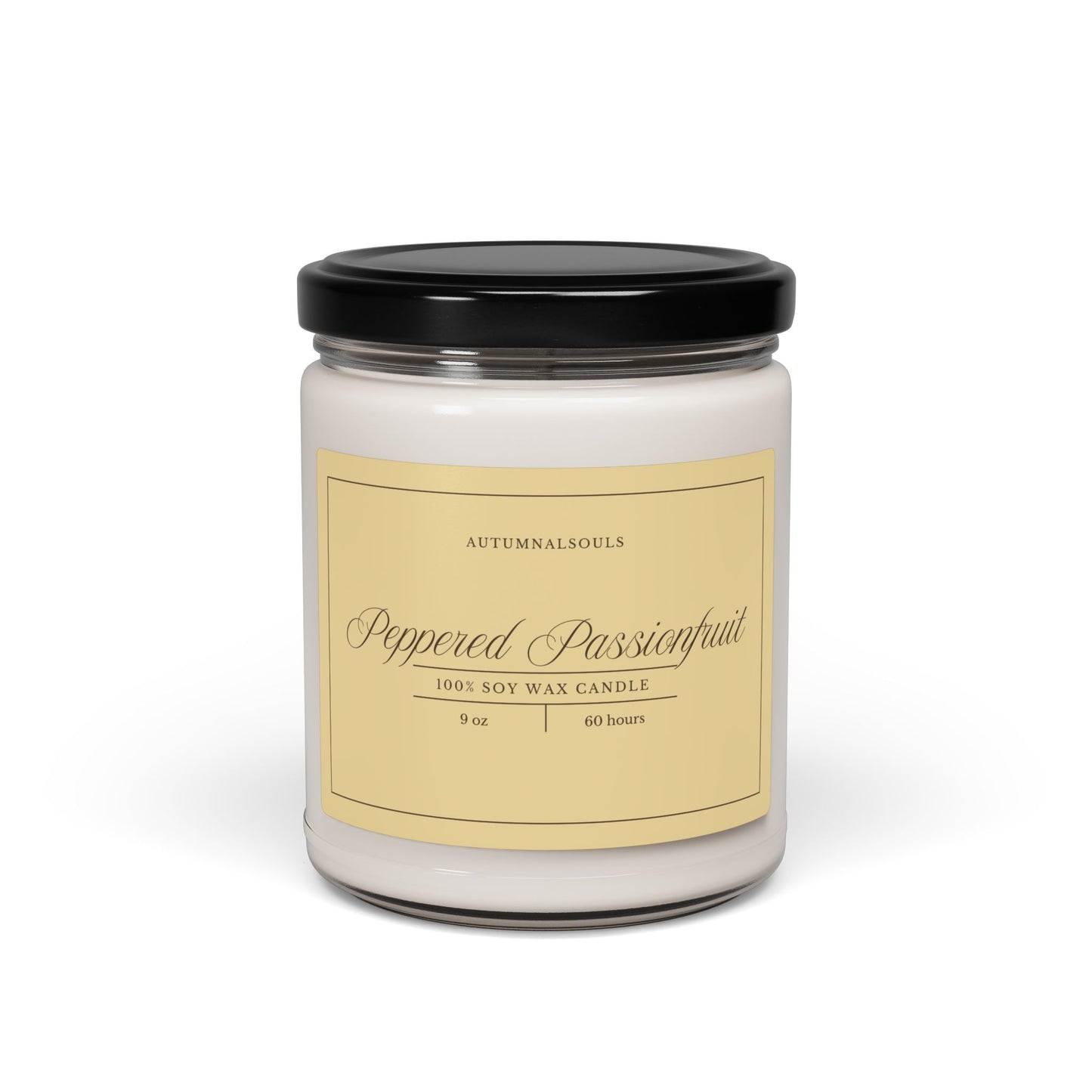 scented soy candle