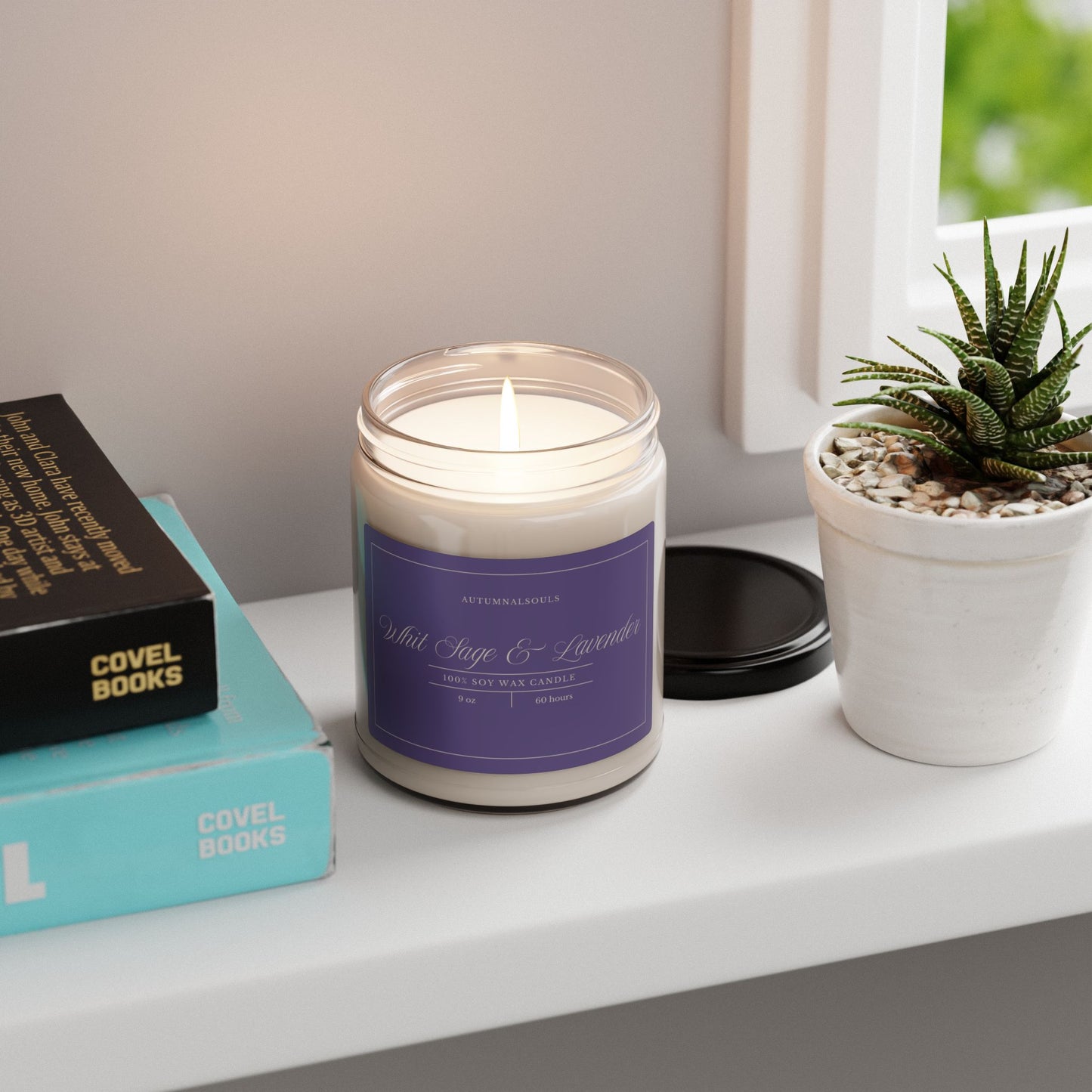 scented soy candle