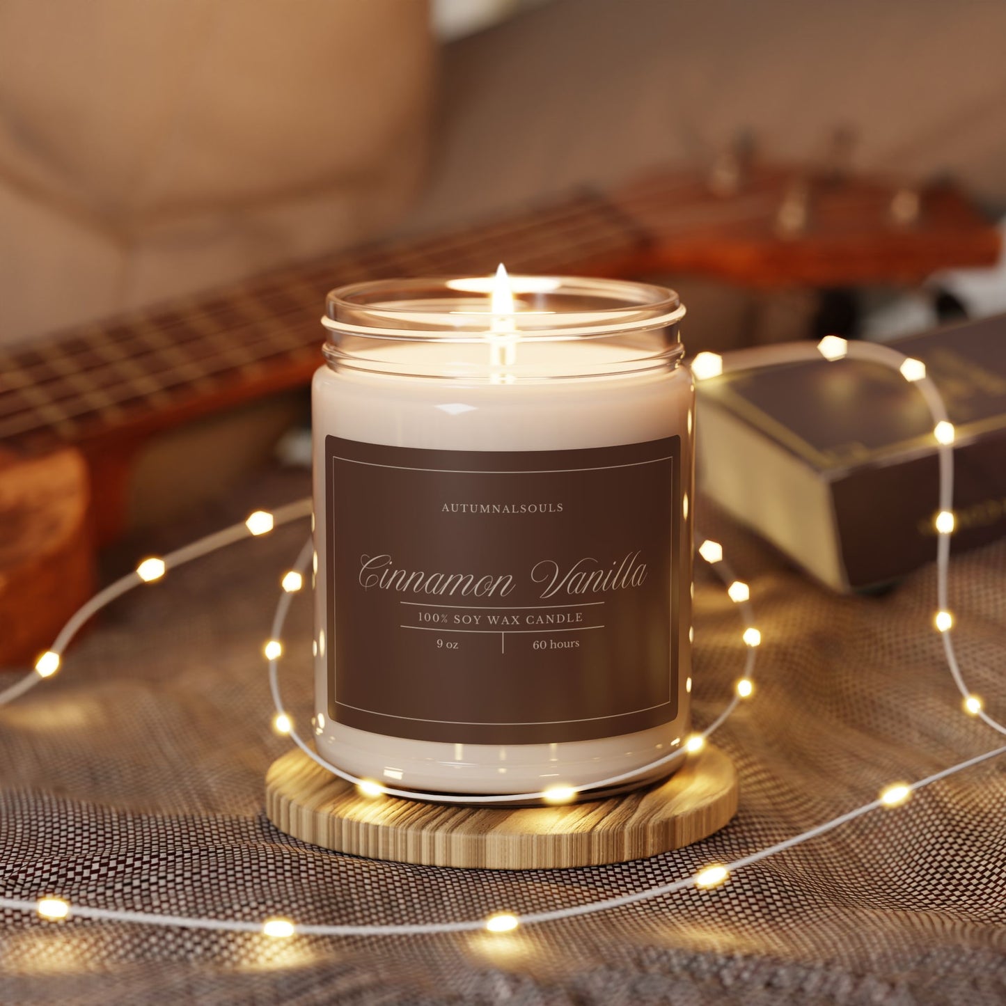 scented soy candle