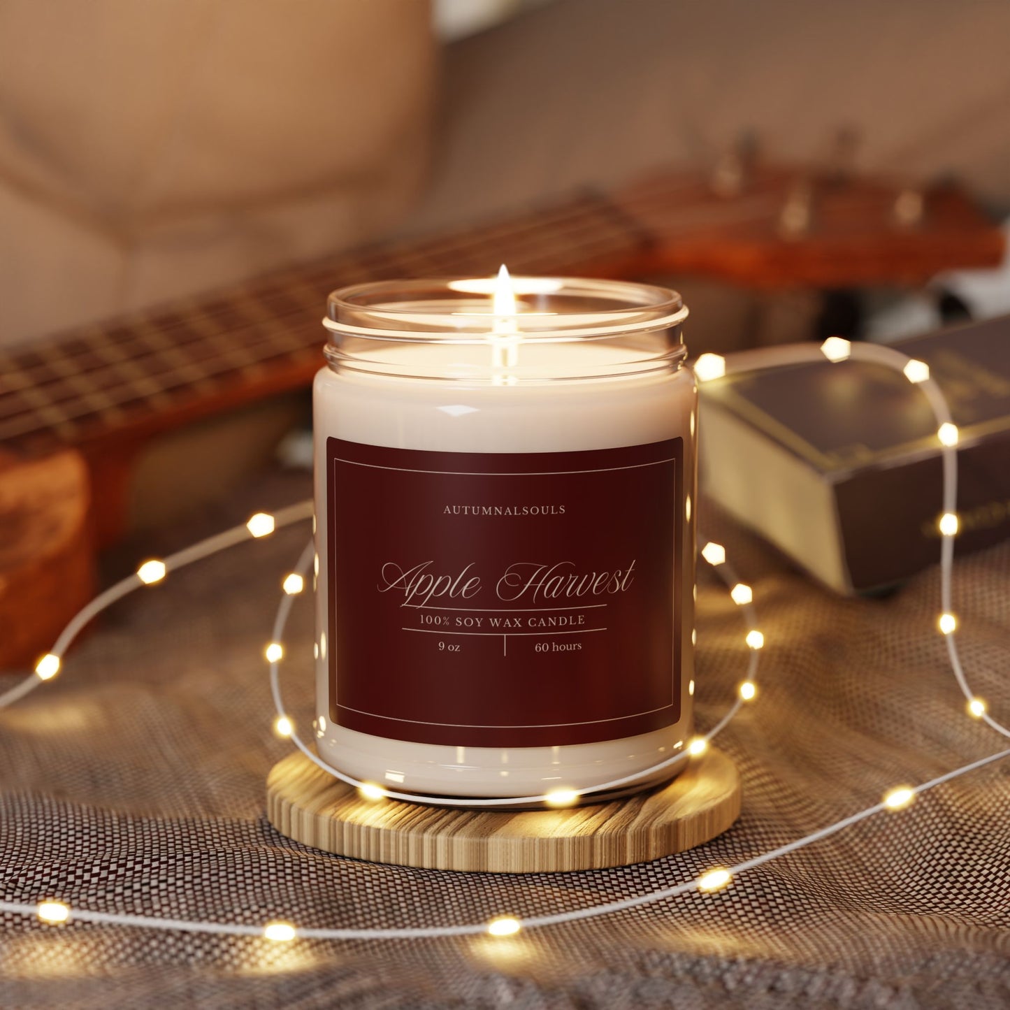 scented soy candle