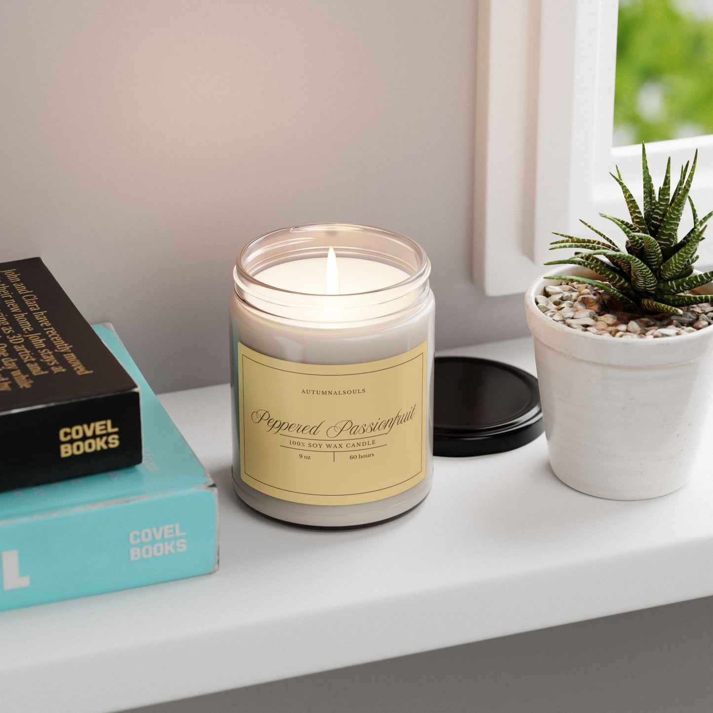 scented soy candle