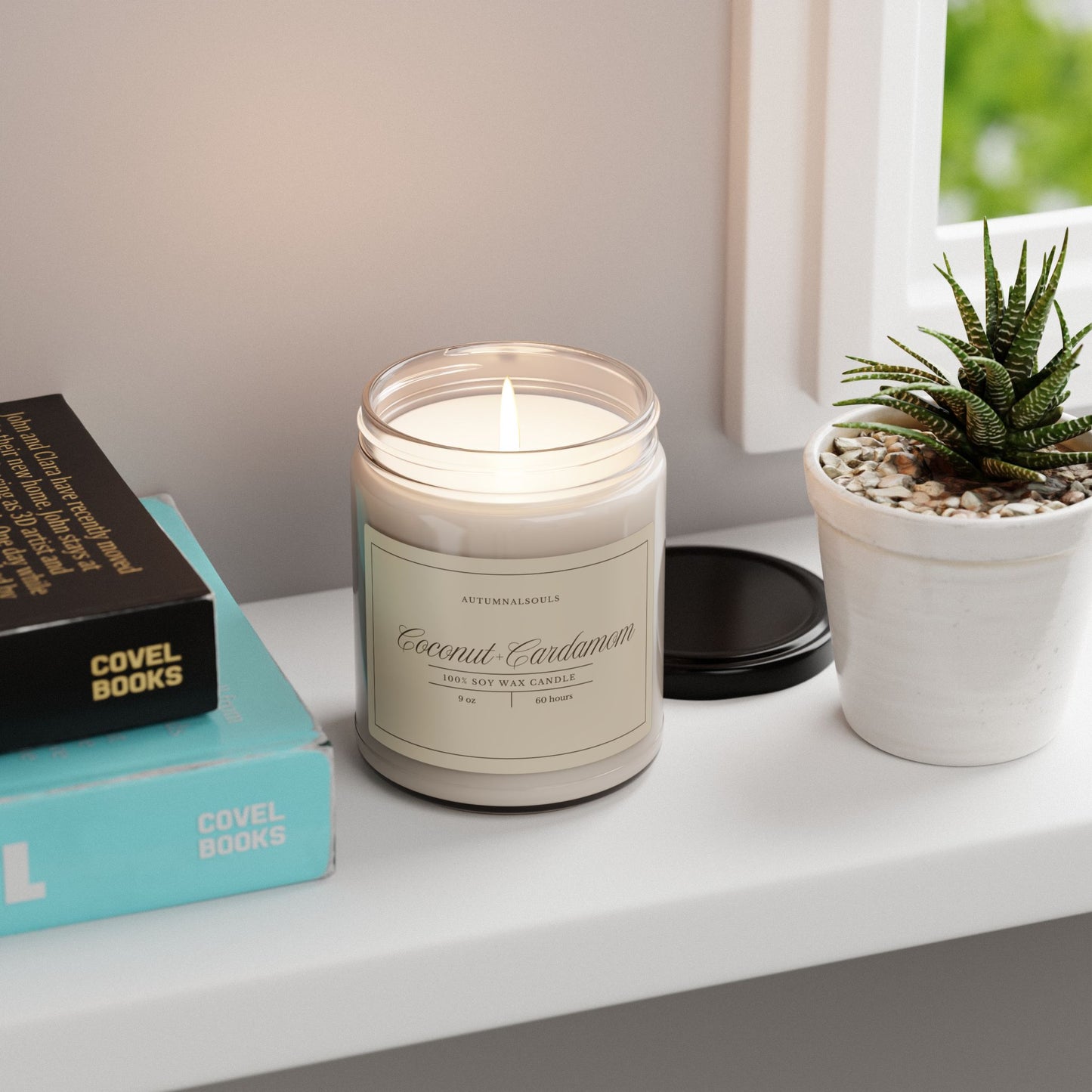 scented soy candle