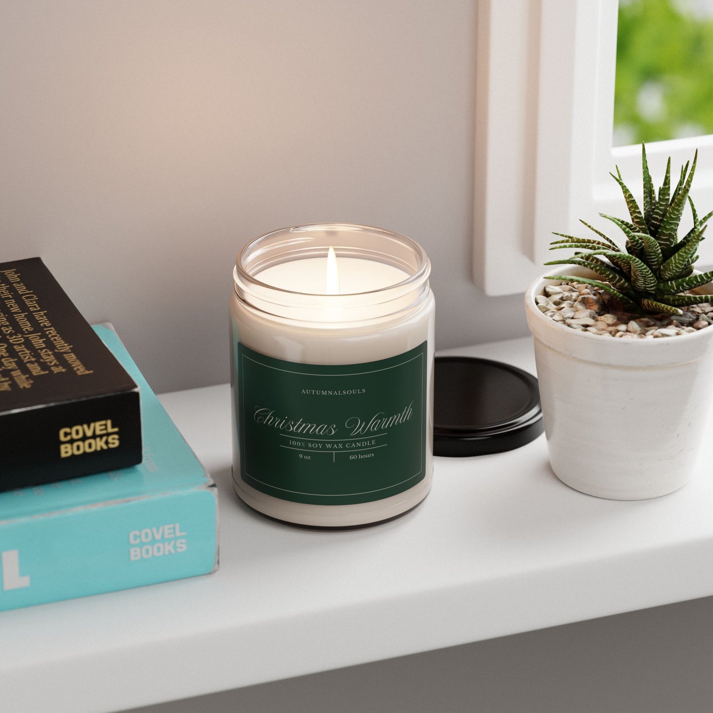 scented soy candle