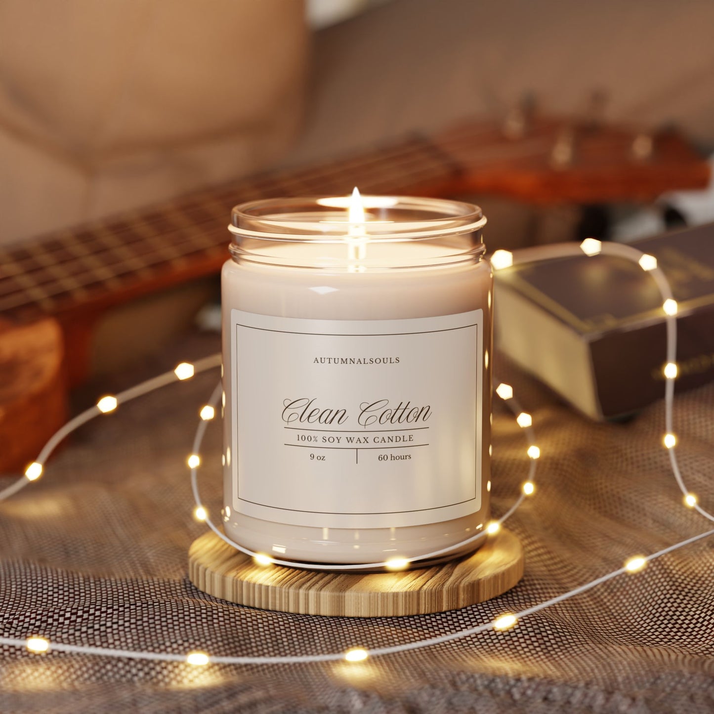 scented soy candle