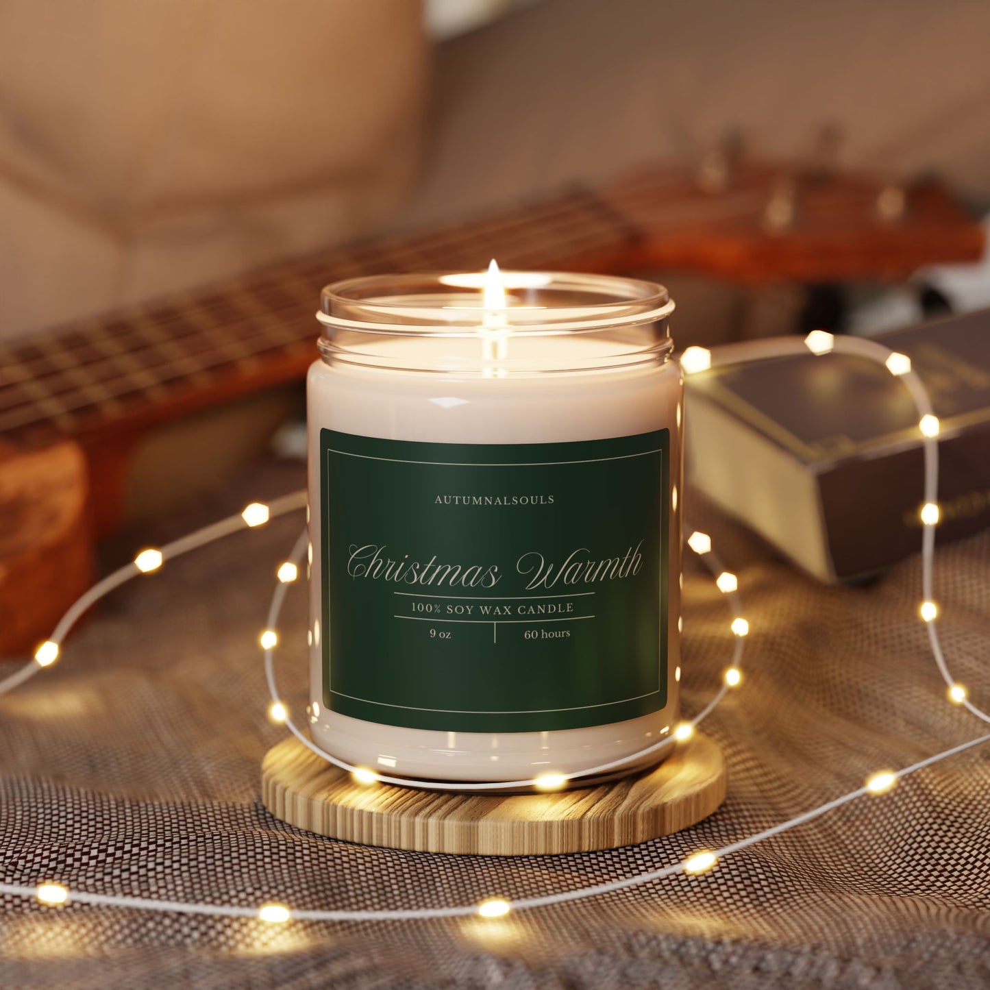 scented soy candle