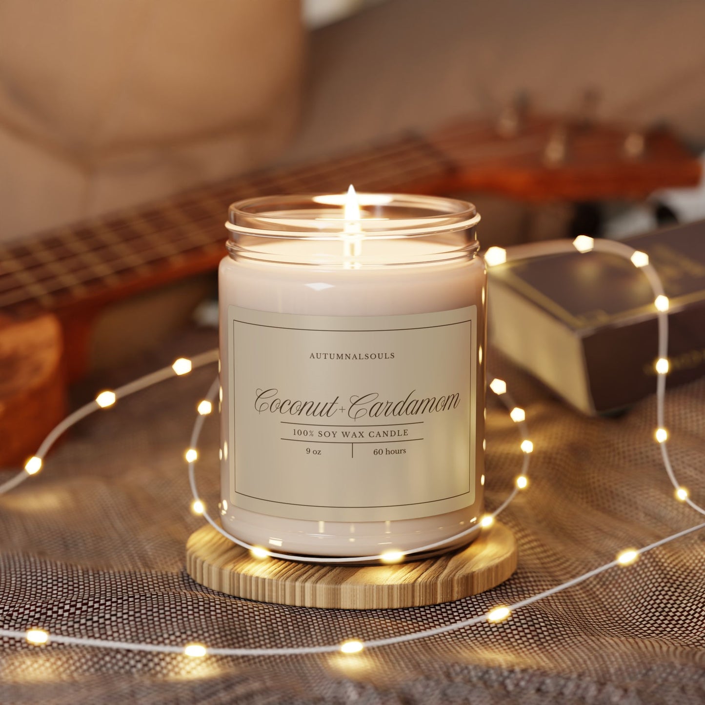 scented soy candle