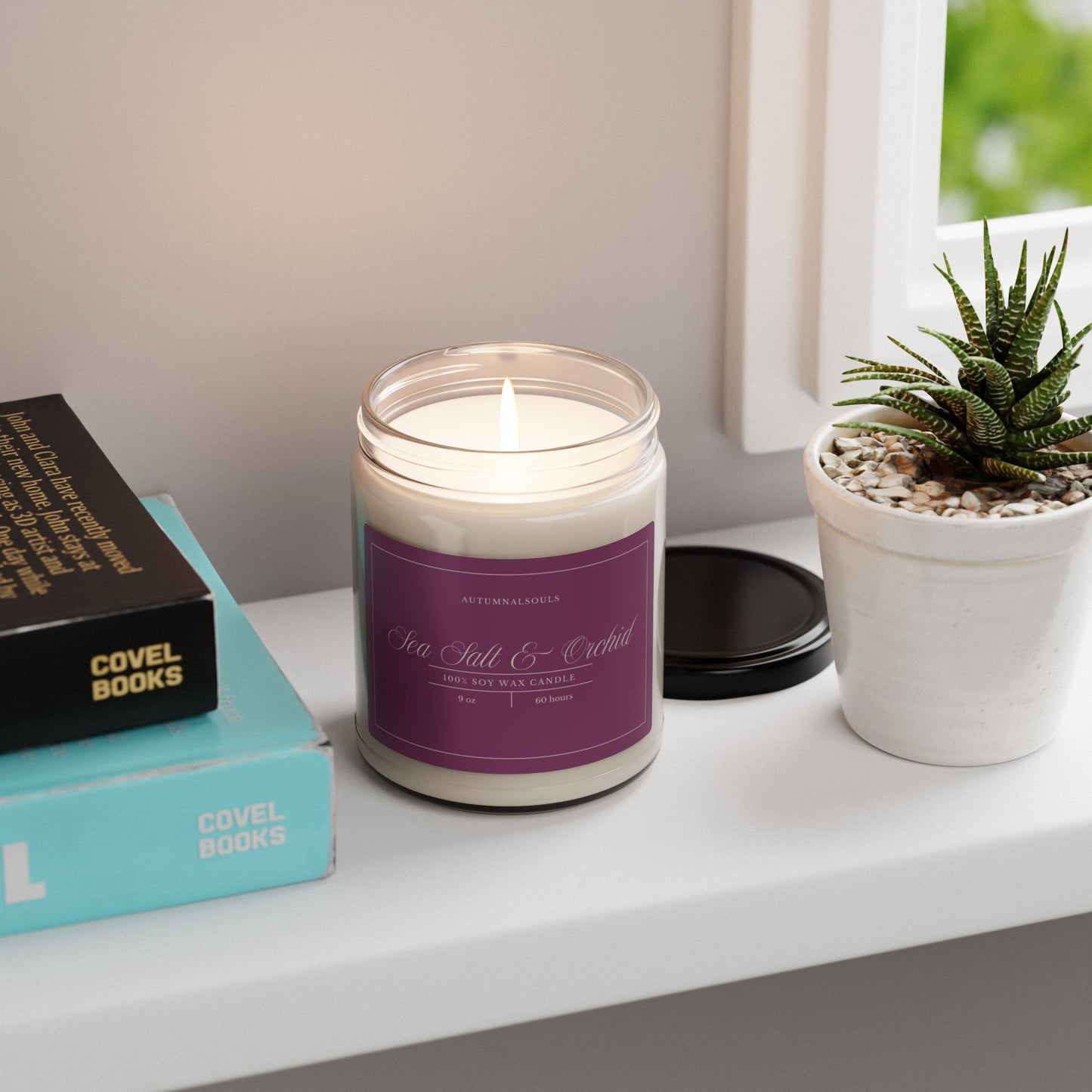 scented soy candle