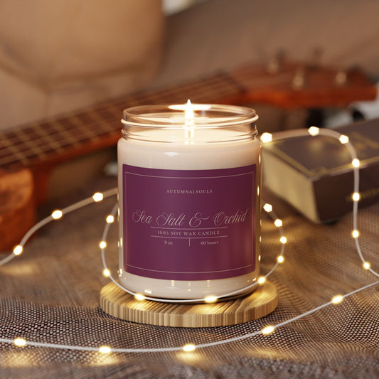 scented soy candle