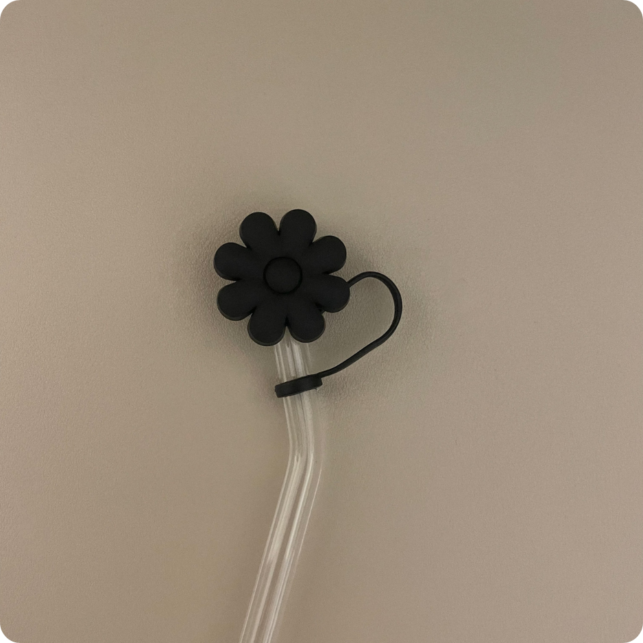 black flower